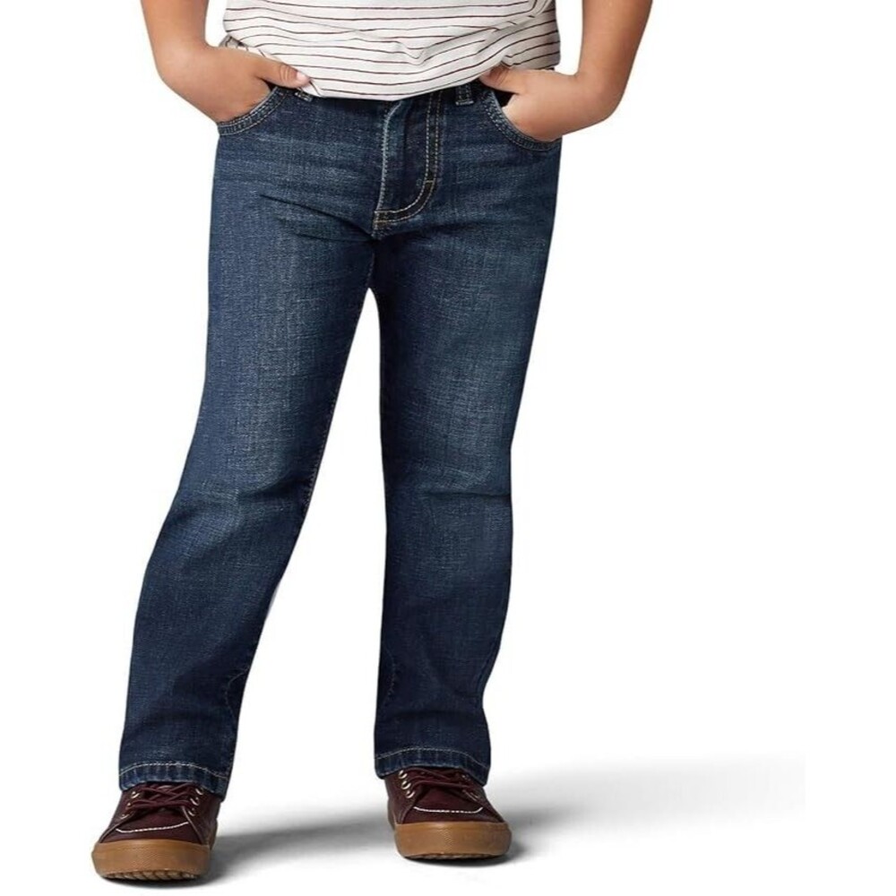 Lee Boys' Performance Series Extreme Comfort Slim Fit Jean 4 Denim NEW